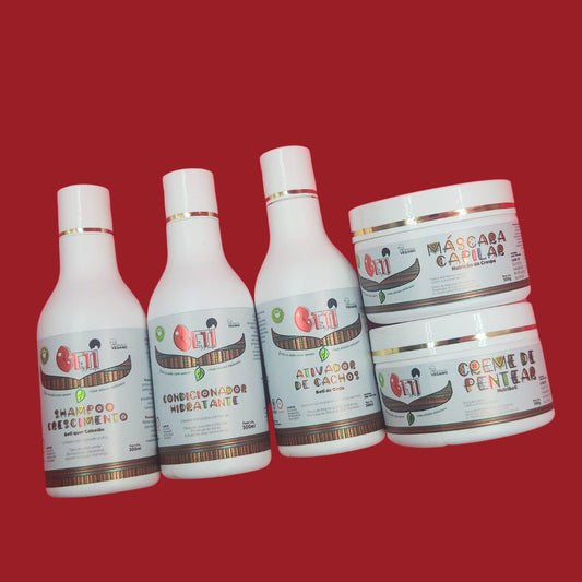 Kit manutenção para crespas e cacheadas